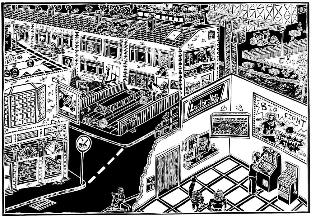 At the Back End of Town