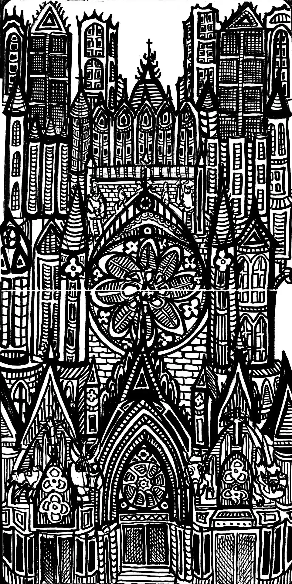 Reims cathedral France