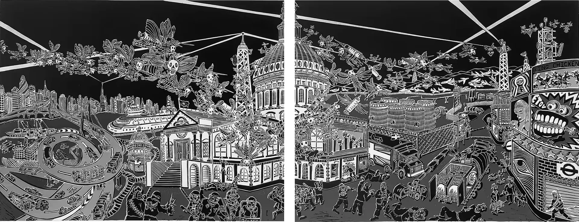 The Fall artwork by Fernando Feijoo