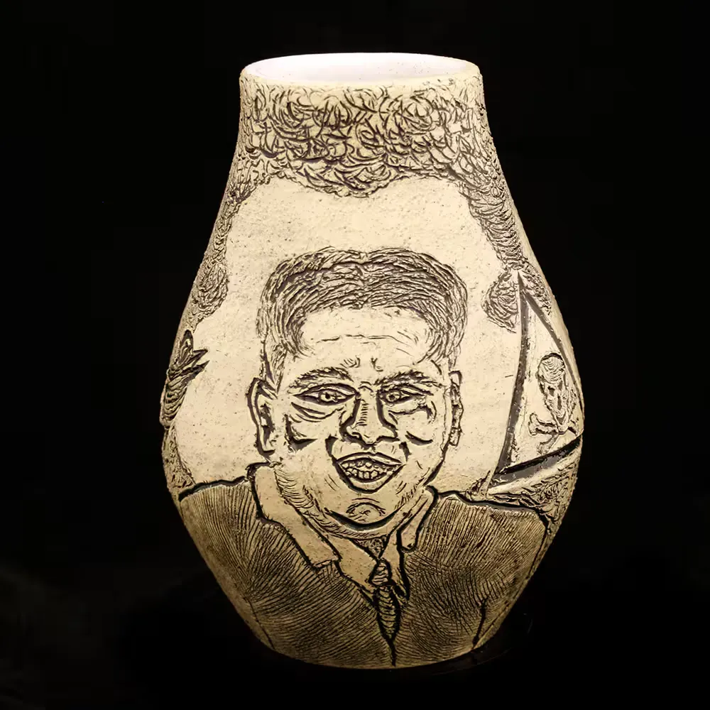 Superpowers - stoneware pot - View 2